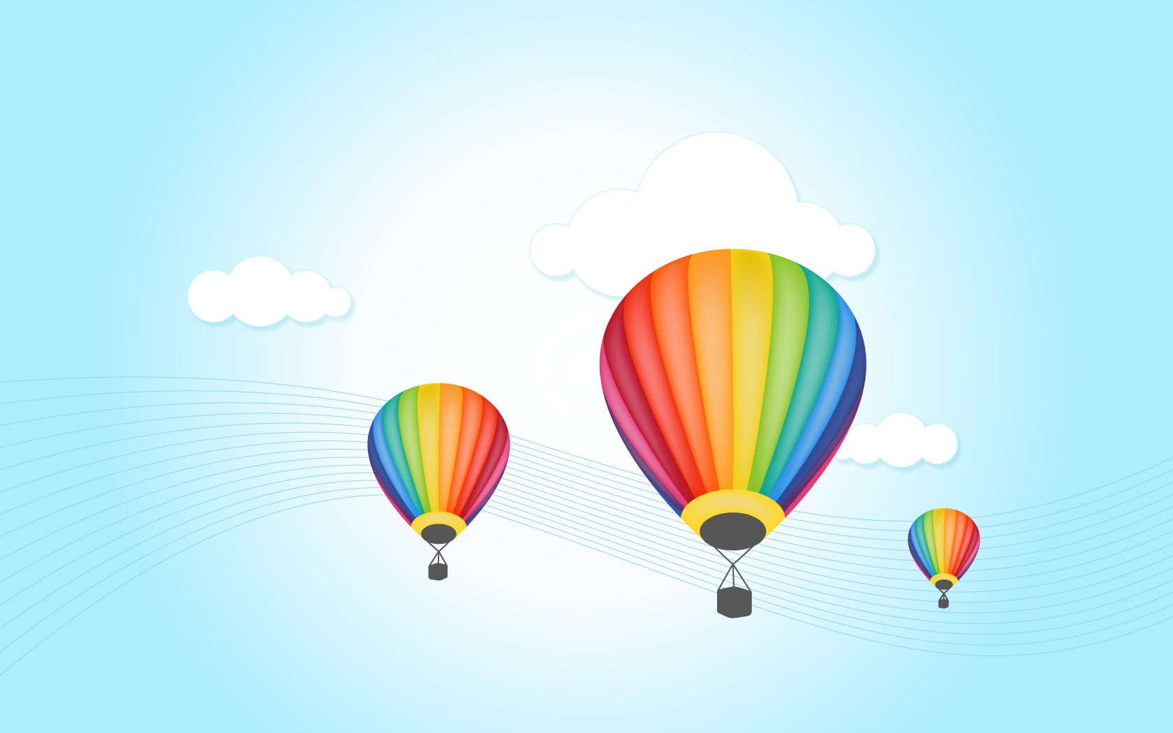 Hot Air Balloon Background - Background Labs