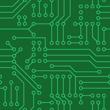 Seamless Pattern Of Circuit Board - Background Labs