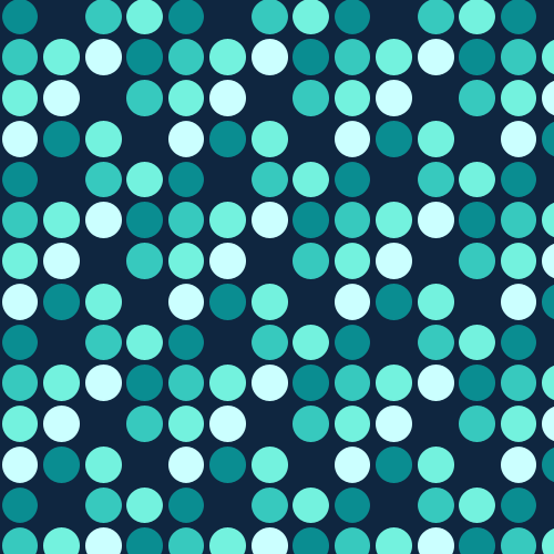 Turquoise Polka Dots Pattern - Background Labs