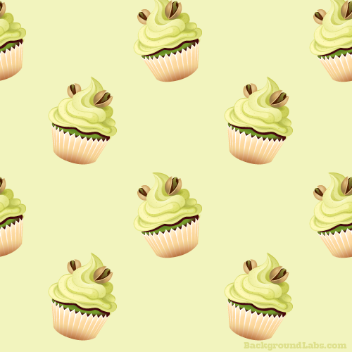 Pistachio Cupcake Pattern