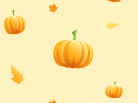 Seamless Pumpkin Pattern