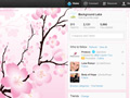 Cherry Blossom Twitter Background
