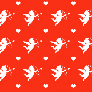Cupid Seamless Pattern