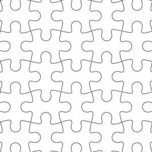 Jigsaw Puzzle Pattern