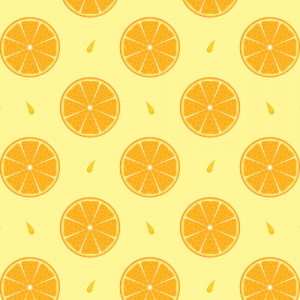 Orange Slices Pattern