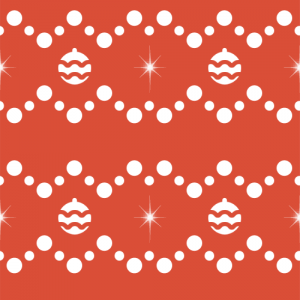 Retro Christmas Balls Pattern