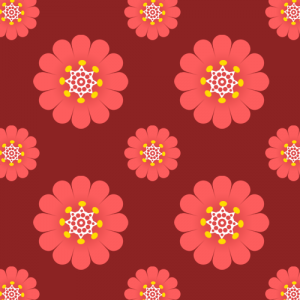 Retro Floral Seamless Pattern
