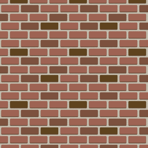 Seamless Brick Wall Pattern