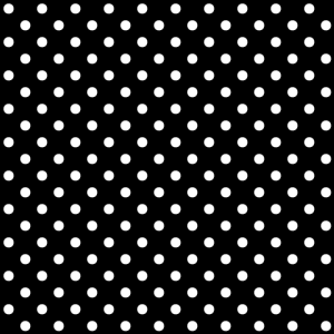 Black and White Polka Dot