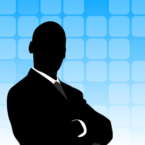Businessman Silhouette Background