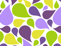Abstract Retro Drops Pattern