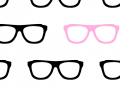 Geek Glasses Seamless Pattern