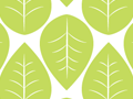 Green Leaves Seamless Pattern