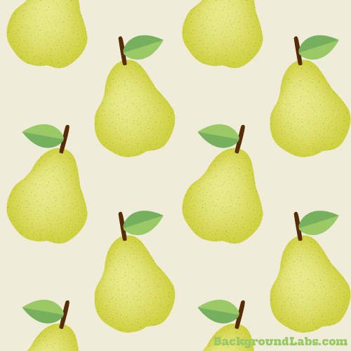 Pears Seamless Pattern