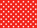 Red and White Polka Dots Pattern