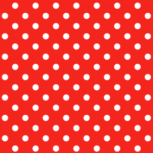 Red and White Polka Dots Pattern