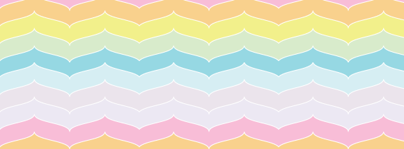 Curved Chevron Stripes Facebook Cover