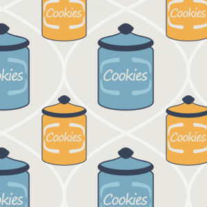 Cookie Jar Seamless Pattern