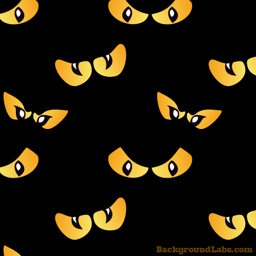 Spooky Eyes Seamless Pattern - Background Labs